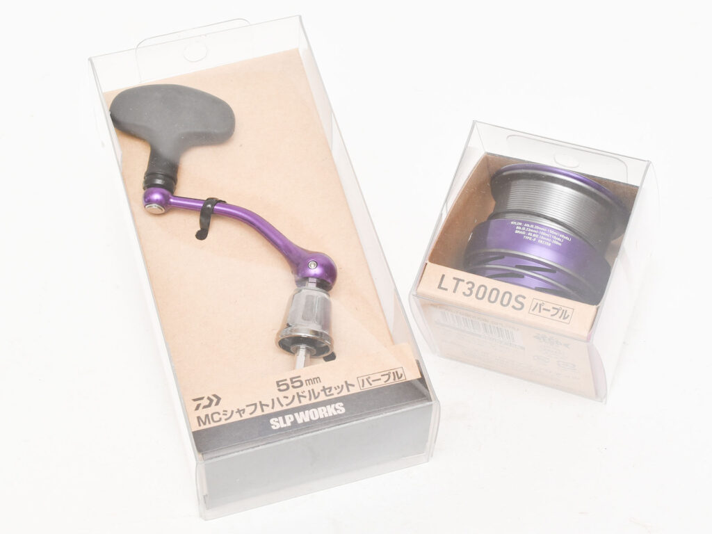 SLPワークス LT タイプβスプールとマシンカットシャフトハンドルセット 